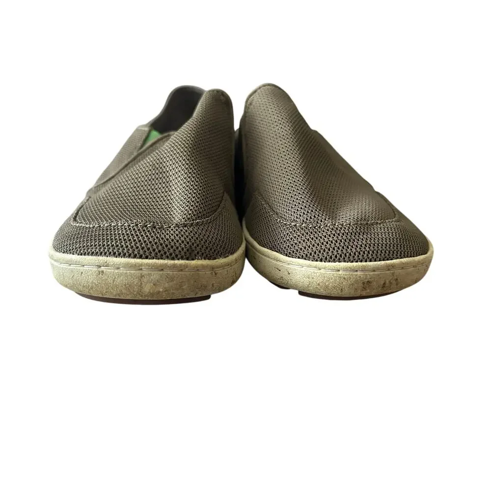 Olukai Men’s Nohea mesh slip-on shoes travel comfortable size 7